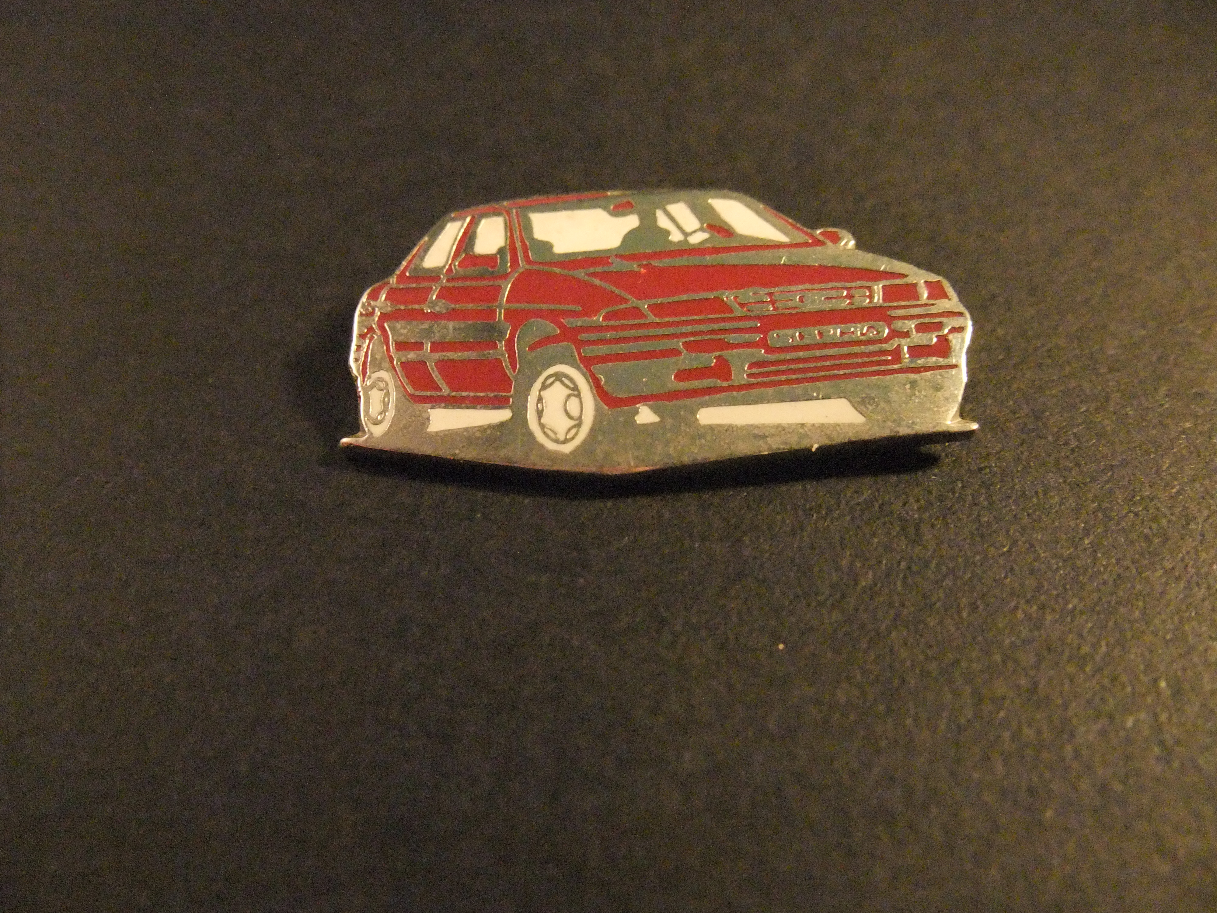KIia Rio LX compacte klasse (B-segment) rood
